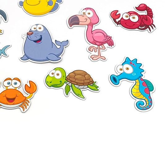 Magnet - Set Meerestiere – 15 kinderfreundliche Magnete für Spiel & Deko - Magnetische Produkte - Speedjust Schweiz