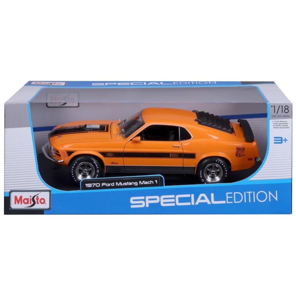 Ford Mustang Mach 1 1970 1/18 orange