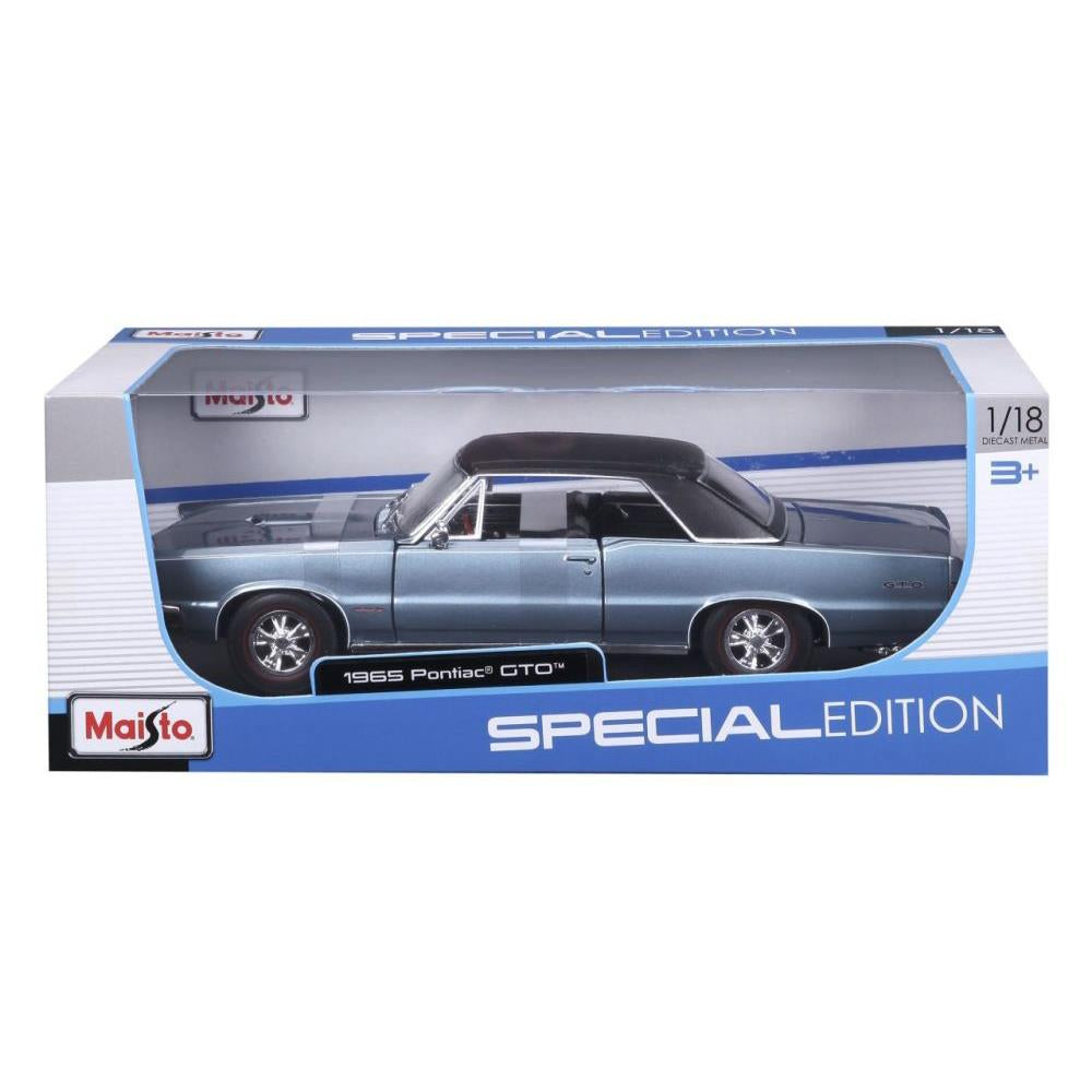 Pontiac GTO Hurst Edition 1965 blu 1/18