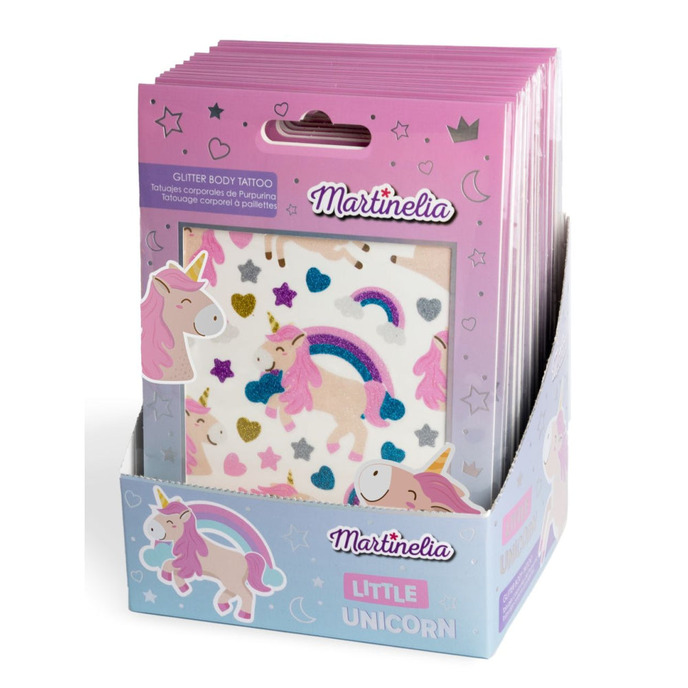 Little Unicorn Glitter Tattoo