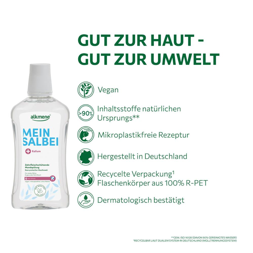 MEIN SALBEI, Zahnfleischschützende Mundspülung