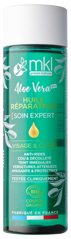 MKL GREEN NATURE - Aloe Vera Organic Repair Oil 200ml - Nature's Healing Elixir 🌿✨
