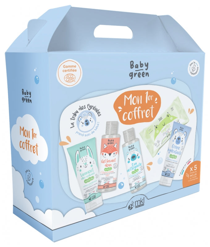 MKL GREEN NATURE - Baby Green Birth Box - Eco-Friendly Joy for Newborns 🌿👶✨