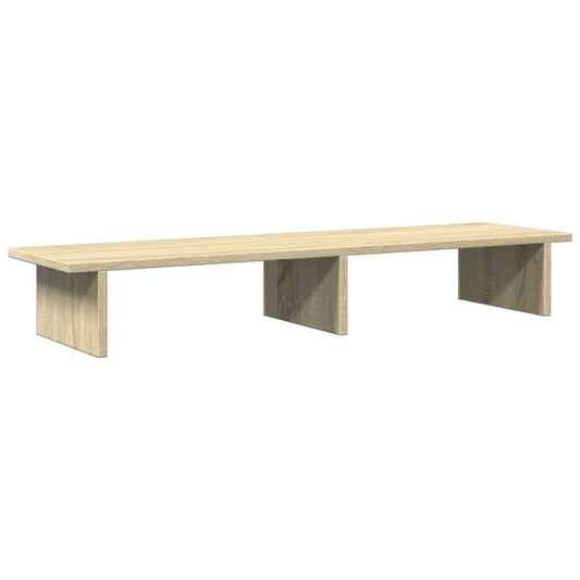 Monitorständer Sonoma - Eiche 100x27x15 cm Holzwerkstoff - Speedjust Schweiz