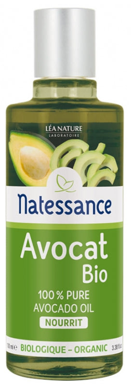 NATESSANCE - Organic Avocado Oil 100ml - Nourish Your Skin Naturally 🥑✨