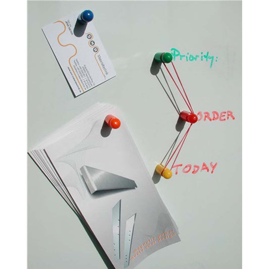 Neodym Magnete "Dots", bunte Universal-Magnete, 10 Stk.