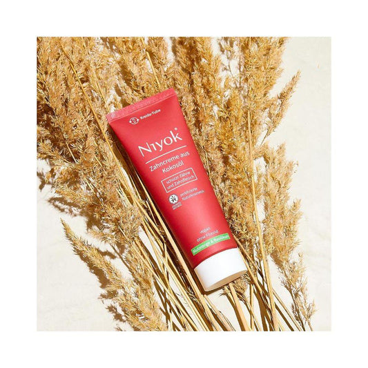 Zahncreme aus Kokosöl - Blutorange & Basilikum