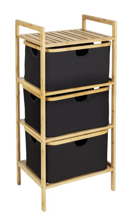 Wenko - 3-Tier Shelf Ecoric - Sustainable Elegance 🌿