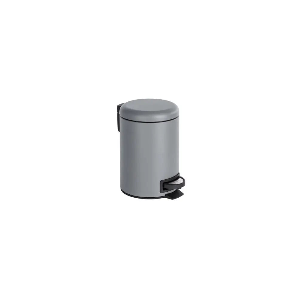 Wenko - Leman 3L Gray Bin - Sleek & Space-Saving! 🗑️✨
