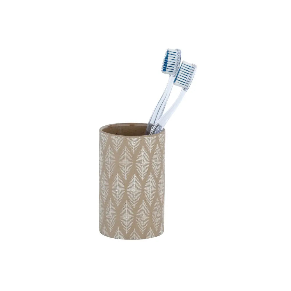 Wenko - Toothbrush Cup Tupian Beige - Elegant Design for Your Bathroom đâ¨