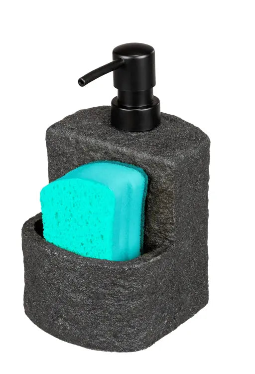 Wenko - Festival Stone Soap Dispenser - Elegant Kitchen Essential 🌿🧼