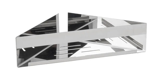 Wenko - Turbo-Loc Genova Shine Corner Shelf - Easy Install & Sleek Design ✨
