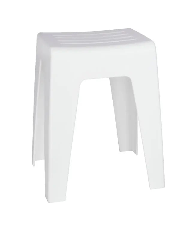 Wenko - Kumba Bath Stool White - Modern Design and Stable Quality ✨🛁