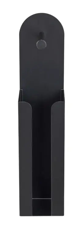 Wenko - 2-in-1 Toilet Paper Holder - Sleek & Space-Saving Design 🖤