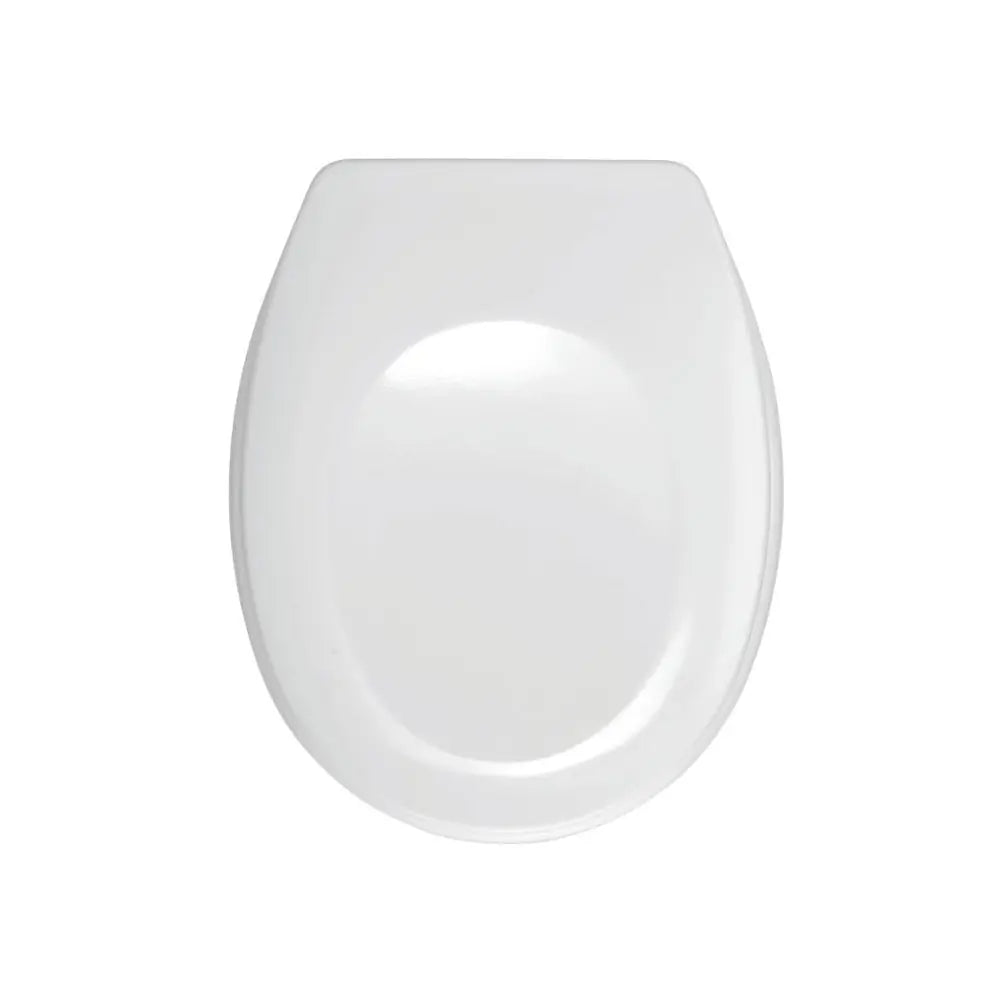 Wenko - Toilet Seat Bergamo White Duroplastic - Stylish Comfort for Your Bathroom 🚽✨