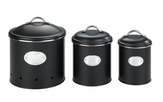 Wenko - Nero Storage Tin 1.0L - Elegant & Airtight 🤩