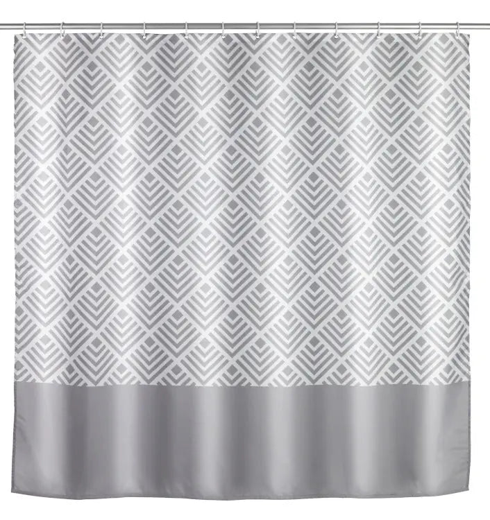 Wenko - Modern Shower Curtain - Anti-Mold Protection 🚿✨