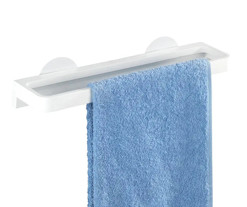 Wenko - Static-Loc Towel Rack - Easy Install & No Drilling 🚿