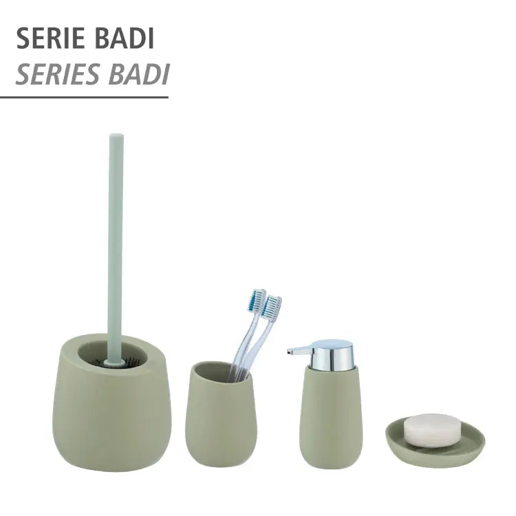 Wenko - Badi Ceramic Soap Dish - Mint Green Elegance 🛁🌿