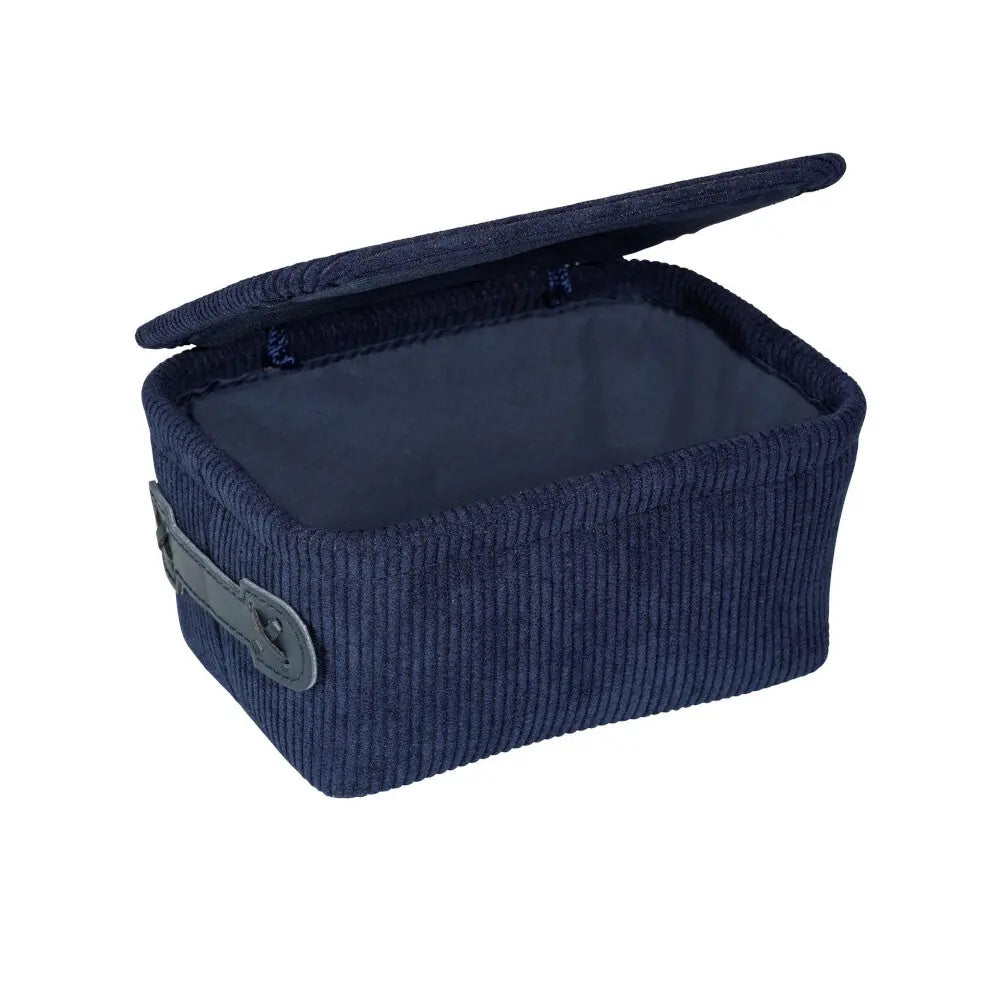 Wenko - Bathroom Basket Anela Dark Blue - Elegant Storage Solution 🌊✨