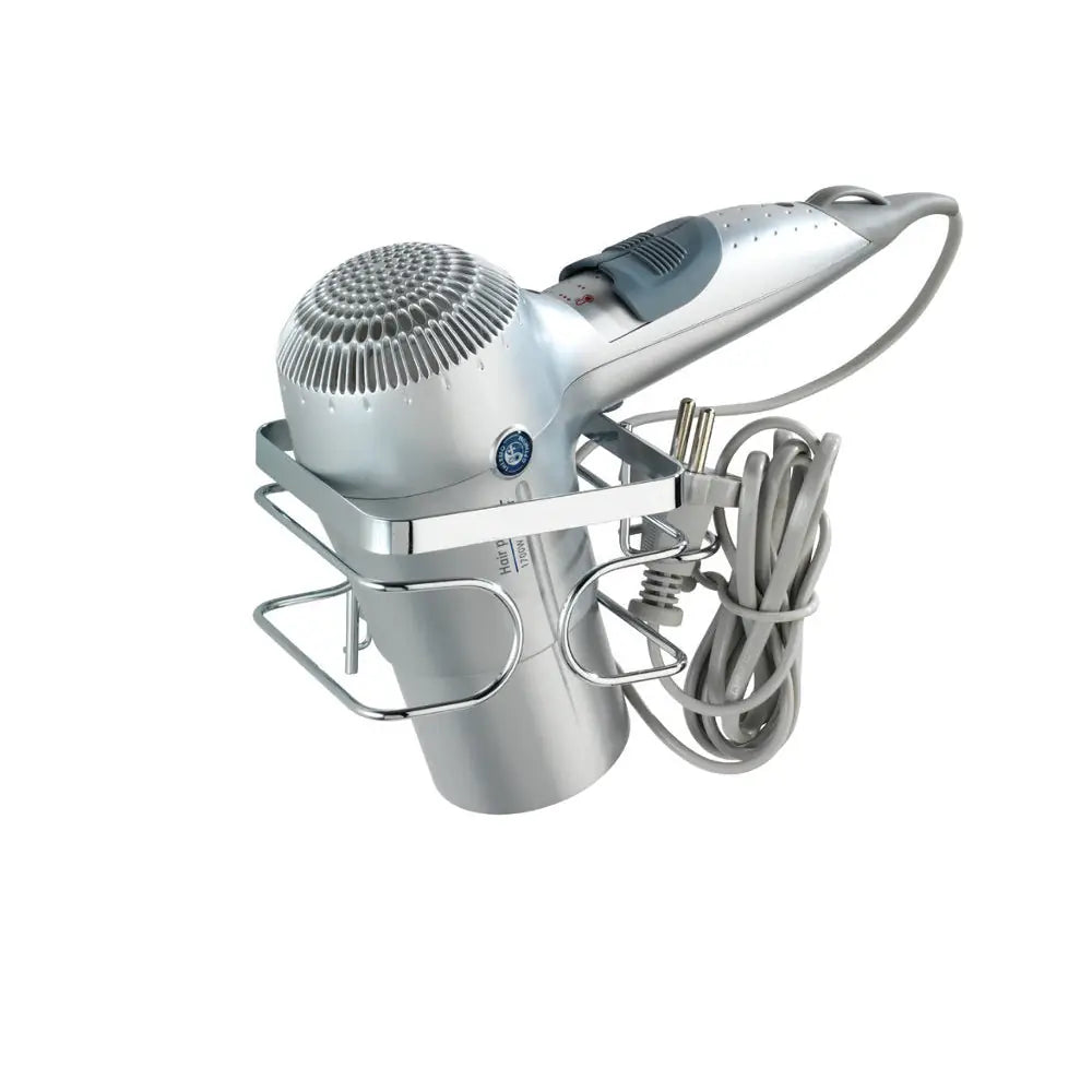 Wenko - Premium Shiny Stainless Steel Hair Dryer Holder - Stylish & Functional! 💇♀️✨