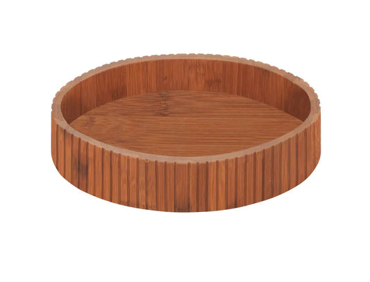 Wenko - Rotating Bamboo Organizer - Perfect for Tables & Cabinets 🍶🌿