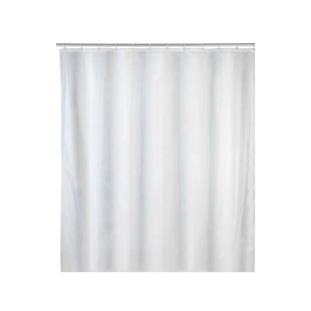 Wenko - Shower Curtain Solid White PEVA - Elegant & Durable 🌿🚿✨