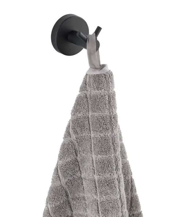 Wenko - Duo Wall Hook Black Matte - Stylish & Durable 🖤🛠️
