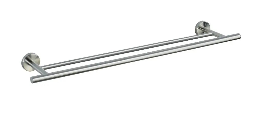 Wenko - Duo Bosio Matte Stainless Steel Towel Bar - Elegant Bathroom Upgrade 🛁✨