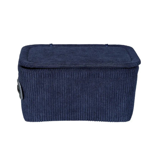 Wenko - Bathroom Basket Anela Dark Blue - Elegant Storage Solution 🌊✨