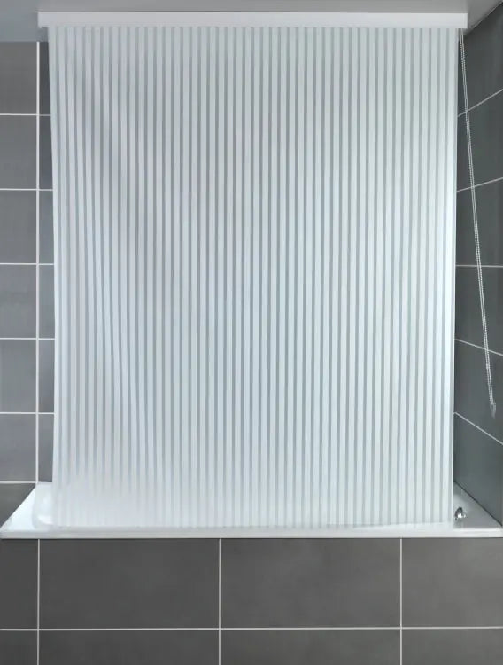 Wenko - White Shower Roll Blind - Easy Install, Practical & Stylish 🚿✨