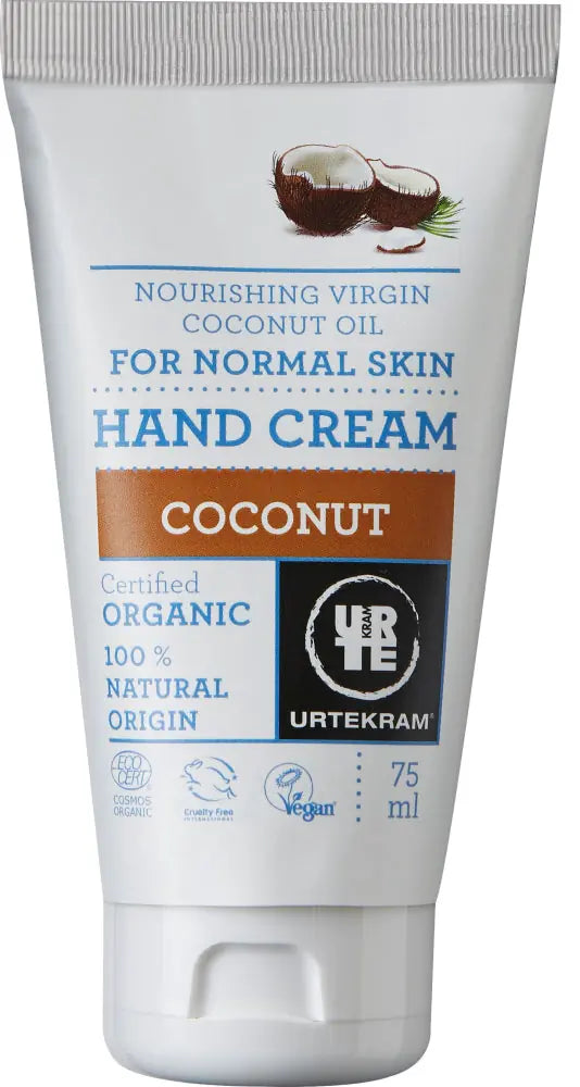 URTEKRAM - Hand Cream Coconut - Nourishing Moisture for Hands 🌿🥥