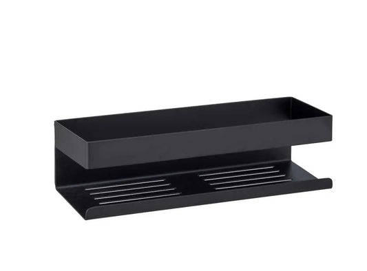 Wenko - Turbo-Loc Wall Shelf Genova - Modern & Tool-Free Mounting 🛠️🖤