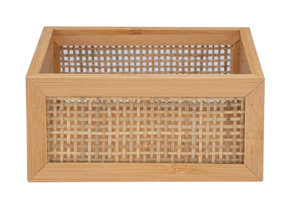 Wenko - Bamboo Boho Organizer - Stylish Eco Storage 🌿✨