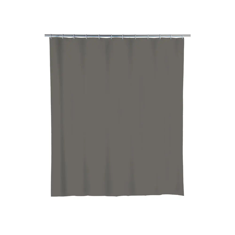 Wenko - Shower Curtain PEVA Plain, Mouse Grey - Elegant & Versatile for Your Bathroom 🛁✨