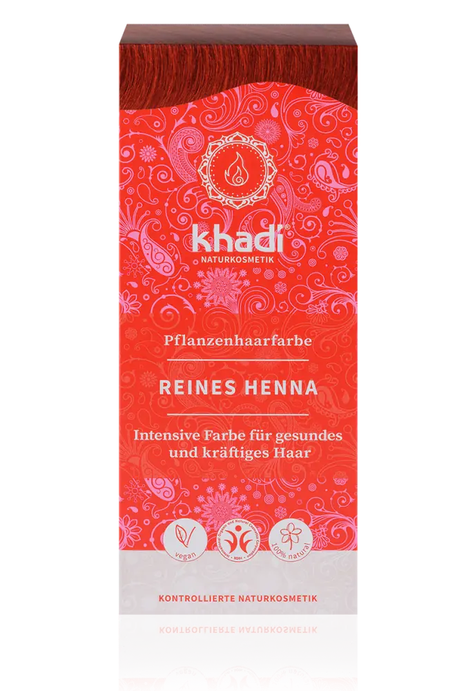 Khadi - Pure Henna Hair Color - Vibrant Red Hue đ