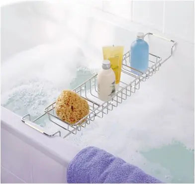 Wenko - Stainless Steel Bathtub Bridge - Adjustable Elegance 🛁✨