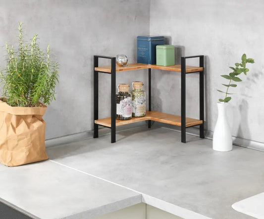 Wenko - Kitchen Corner Shelf - Elegant Space Saver 🍽️✨