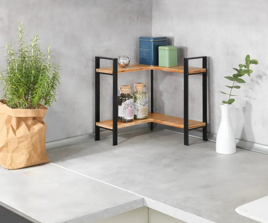 Wenko - Kitchen Corner Shelf - Elegant Space Saver 🍽️✨