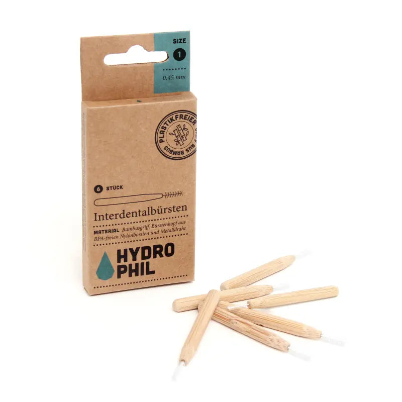 Hydrophil - Interdental Brushes 0.45mm - Eco-Friendly Oral Care 🌿🦷