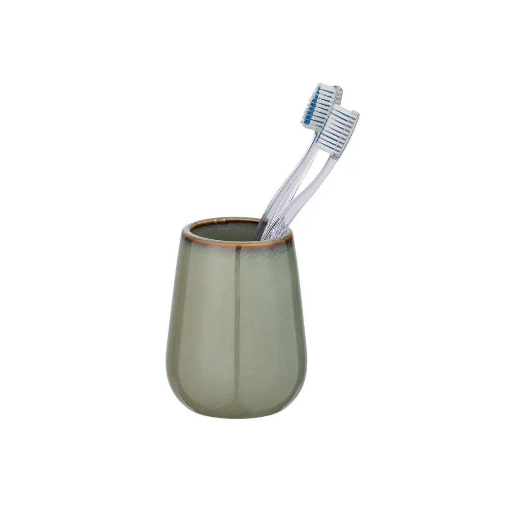 Wenko - Toothbrush Cup Sirmione - Stylish & Functional Bathroom Decor đâ¨