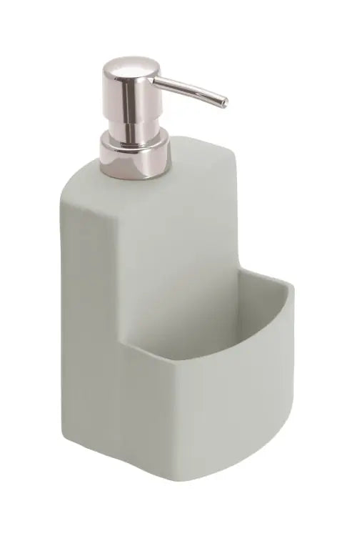 Wenko - Dish Soap Dispenser Festival Gray - Elevate Your Kitchen Style! 🍽️✨