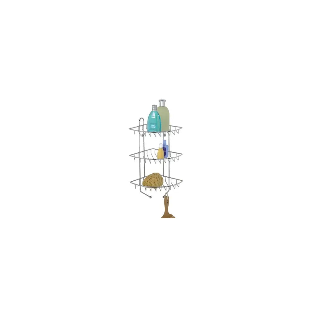 Wenko - Chrome Corner Shelf - Stylish Bathroom Organizer 🌟🛁