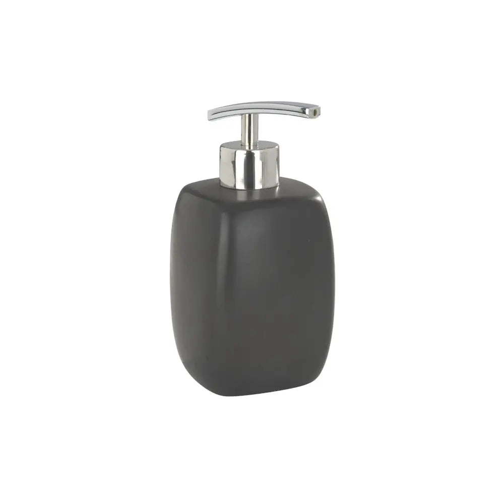Wenko - Soap Dispenser Faro Black Ceramic - Elegant & Chic Bathroom Accessory đđ¤
