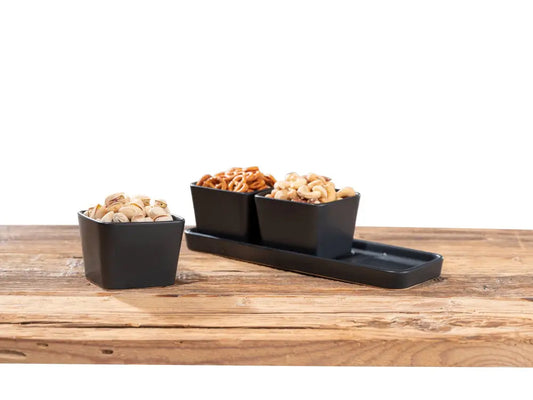 Wenko - Ceramic Snack & Dip Bowls Set - Chic Hosting Essentials 🍽️✨