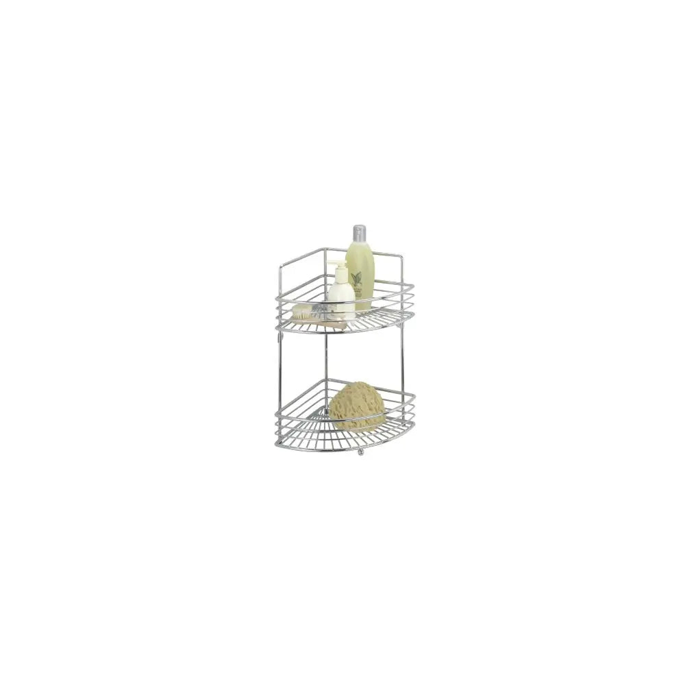 Wenko - Corner Shelf Milano 2 Levels - Stylish Storage Solution ✨🏡