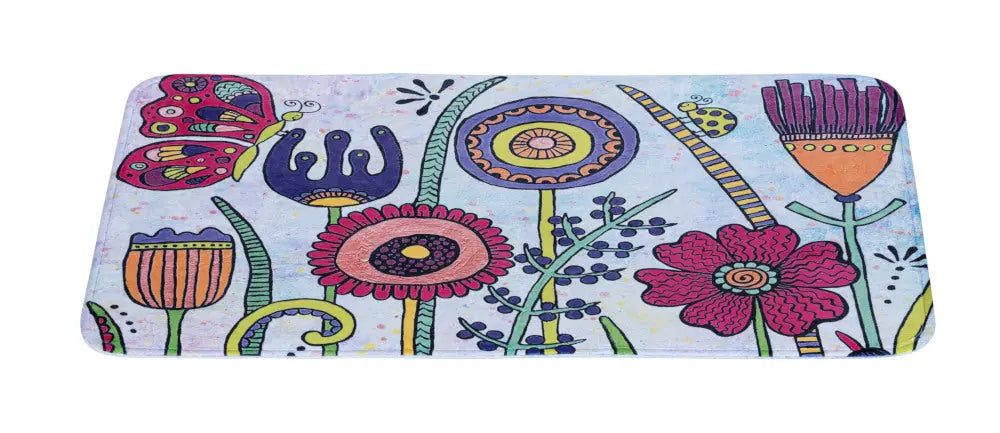Wenko - Bath Mat Full Bloom - Comfort & Style for Your Bathroom 🛁🌸