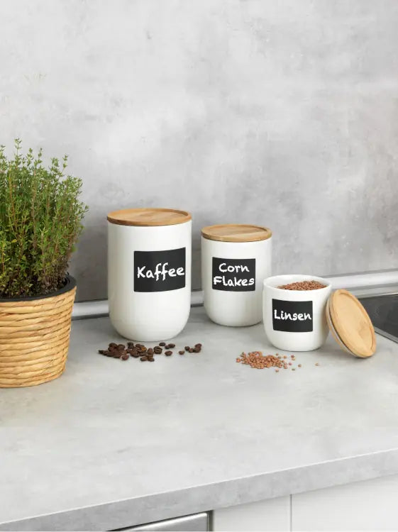 Wenko - Storage Jar Waia 0.8 L - Premium Ceramic Food Container 🍱🌿