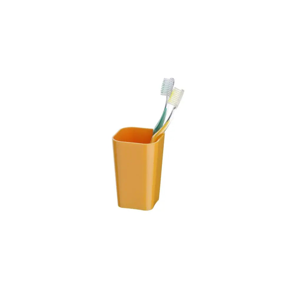 Wenko - Toothbrush Mug Candy Orange - Stylish & Fun Bathroom Essential đâ¨