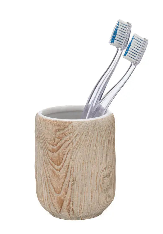 Wenko - Ceramic Toothbrush Cup - Elegant Bathroom Essential 🌿✨